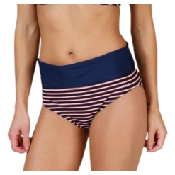 Retro Folded Brief Blue/Patterned