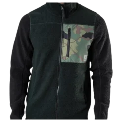 Retro Pile Jacket Green