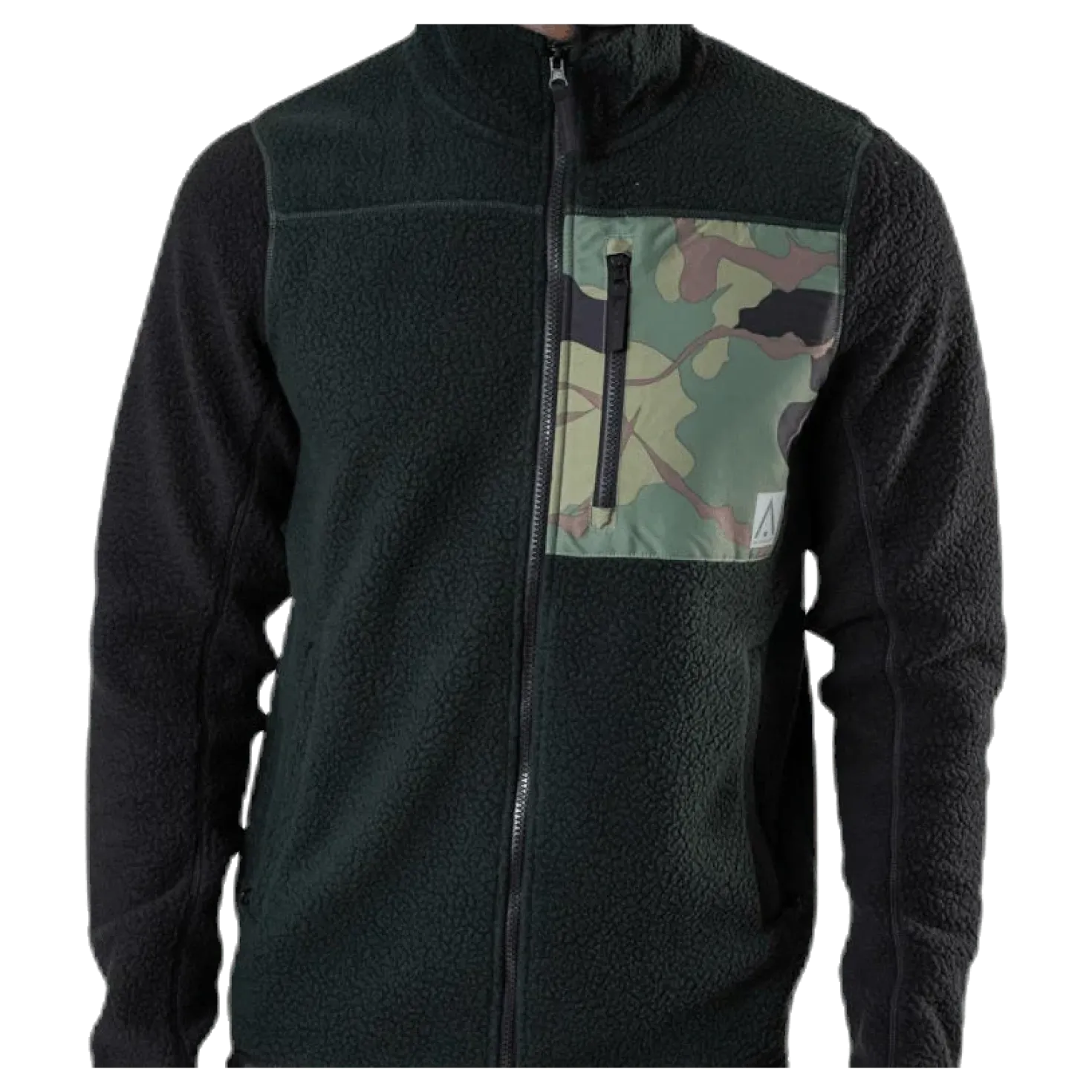 Retro Pile Jacket Green