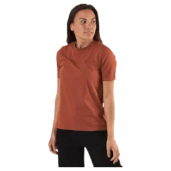 Ria Ss Fold Up Solid Tee Beige