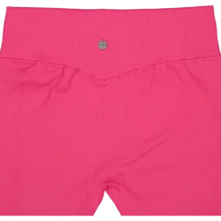 Ribbed Seamless Biker Shorts Berry