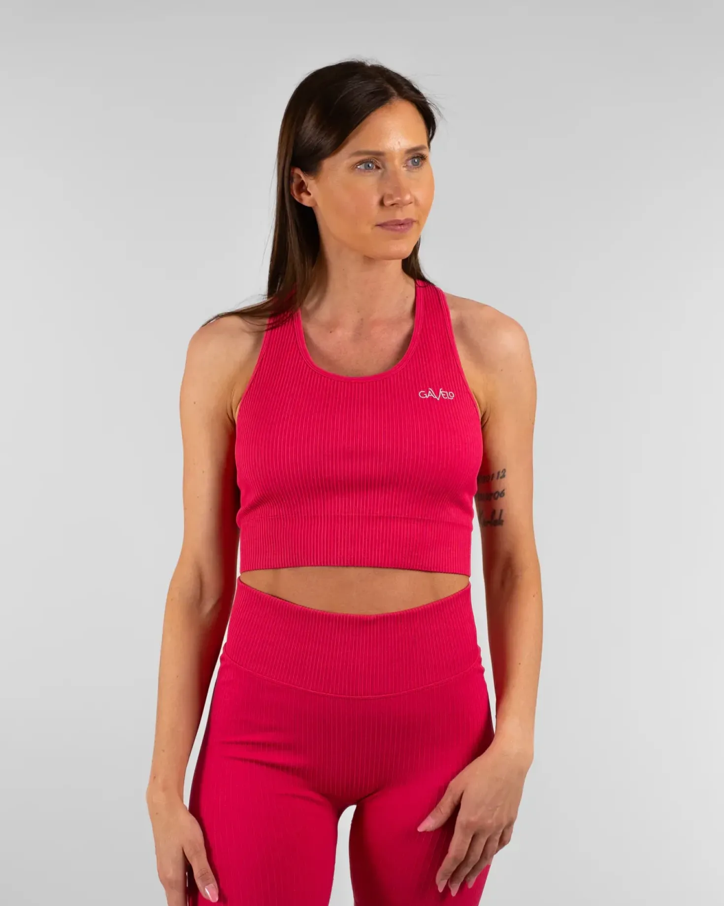 Ribbed Seamless Sport Bra