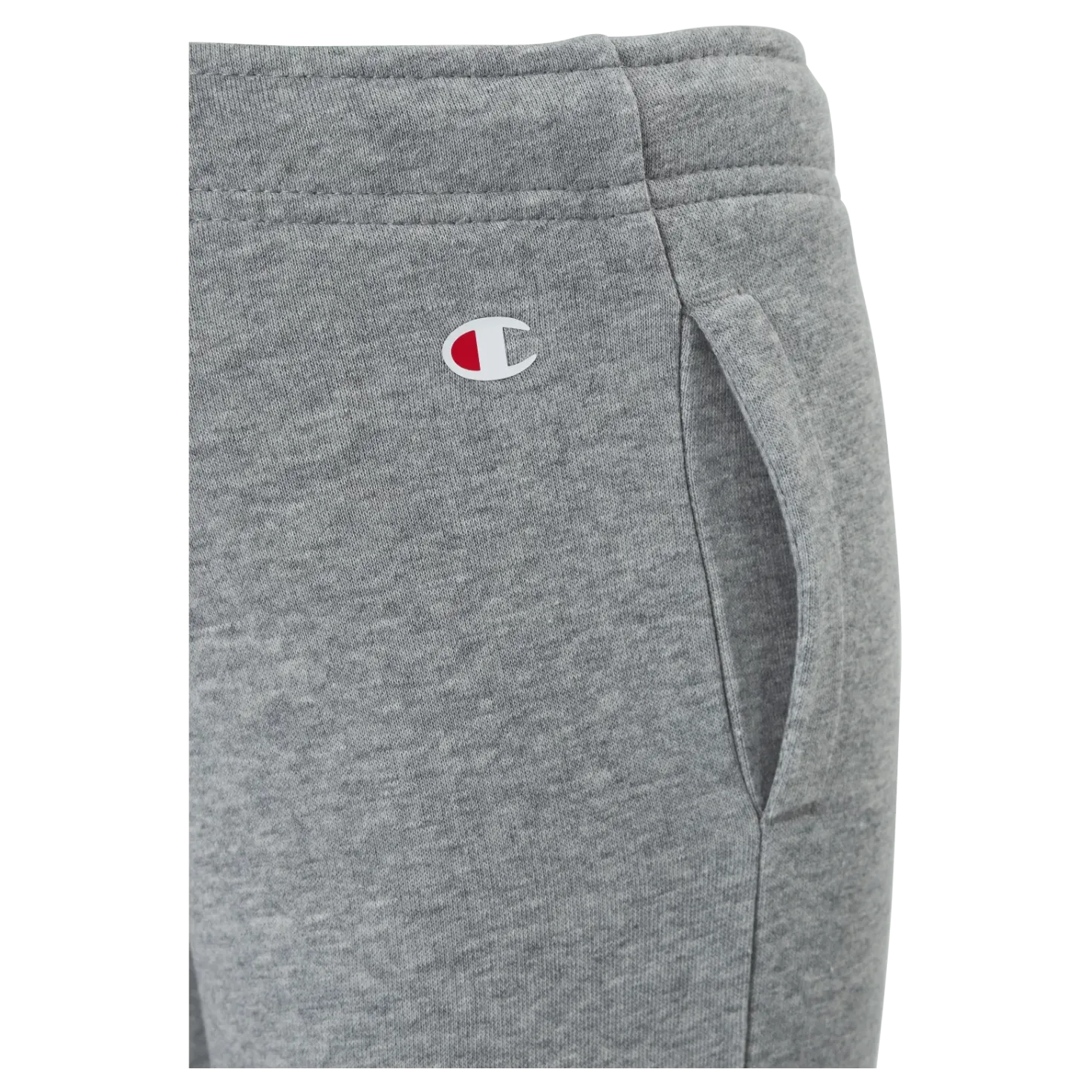 Rib Cuff Pants Gray Melange Light