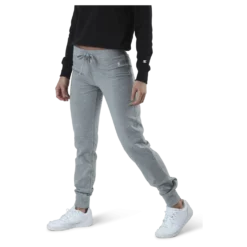 Rib Cuff Pants Grey