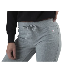 Rib Cuff Pants Grey