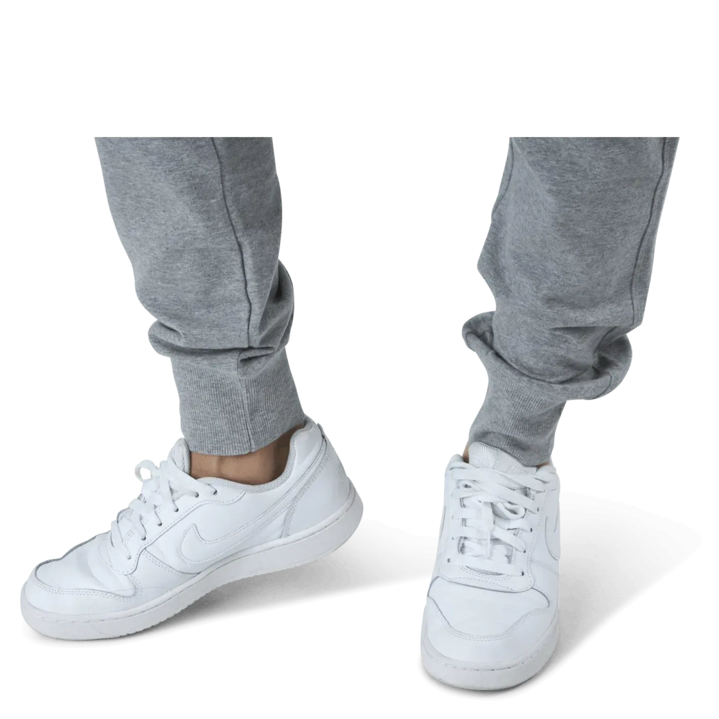 Rib Cuff Pants Grey