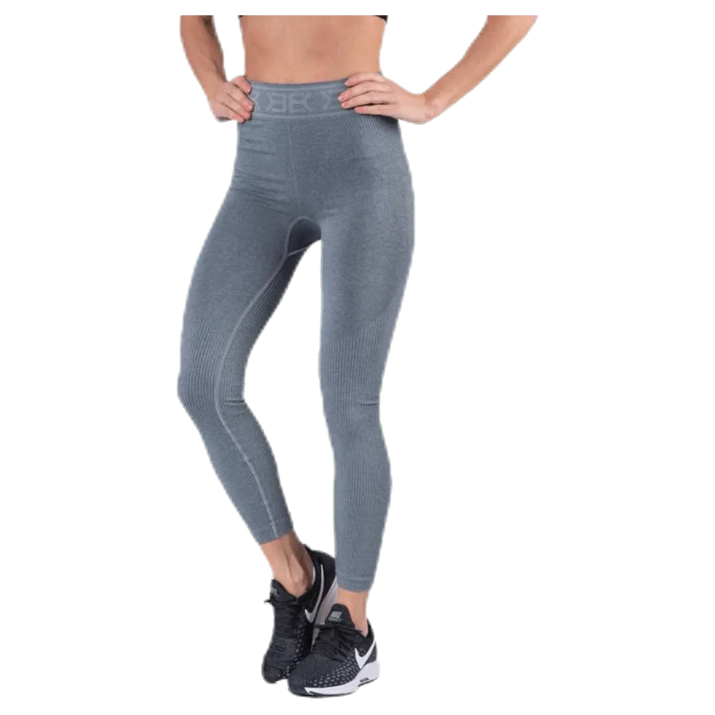 Rib Seamless Legging Grey