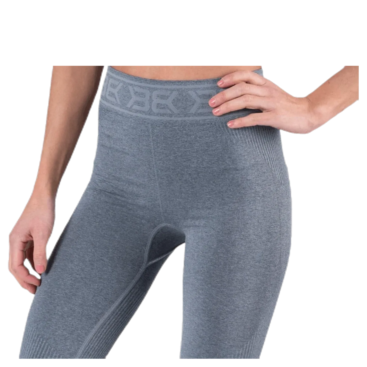Rib Seamless Legging Grey