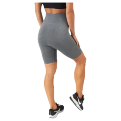 Rib seamless shorts Grey