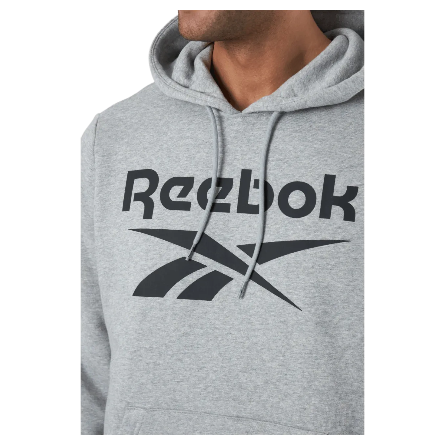 Ri Flc Oth Bl Hoodie Mgreyh/black