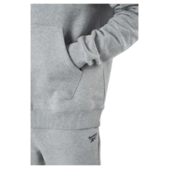 Ri Flc Oth Bl Hoodie Mgreyh/black