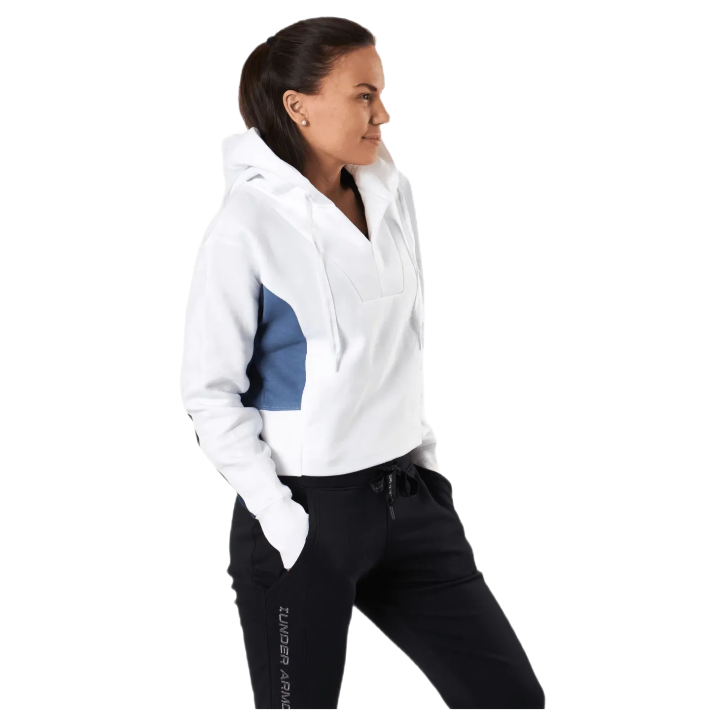 Rival Fleece EMB Hoodie White