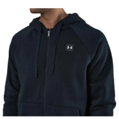 Rival Fleece Fz Hoodie Black