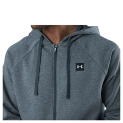 Rival Fleece Fz Hoodie Grey