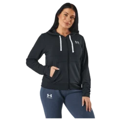 Rival Terry Fz Hoodie Black