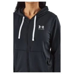 Rival Terry Fz Hoodie Black