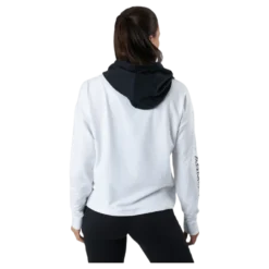Rival Terry Geo Hoodie White