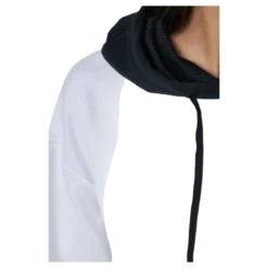 Rival Terry Geo Hoodie White