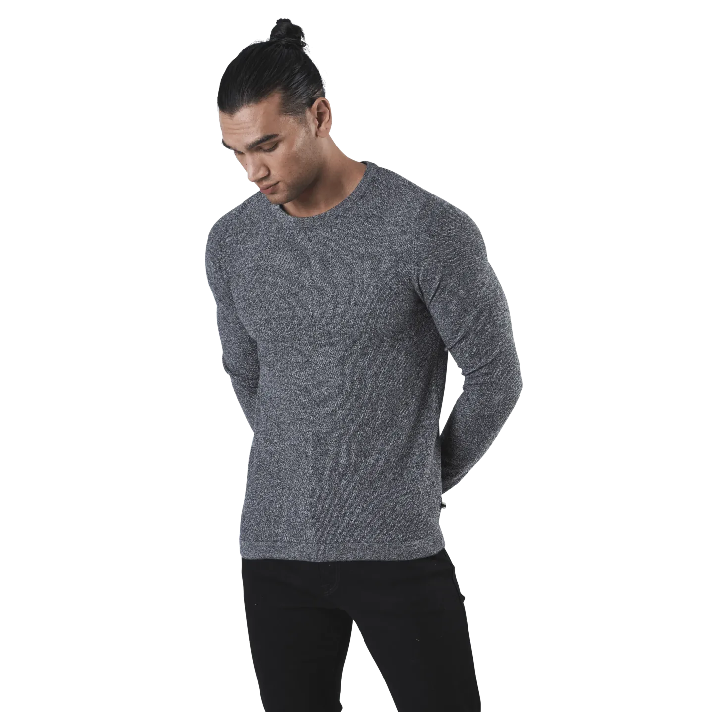 Rob Knit Crew Neck Black