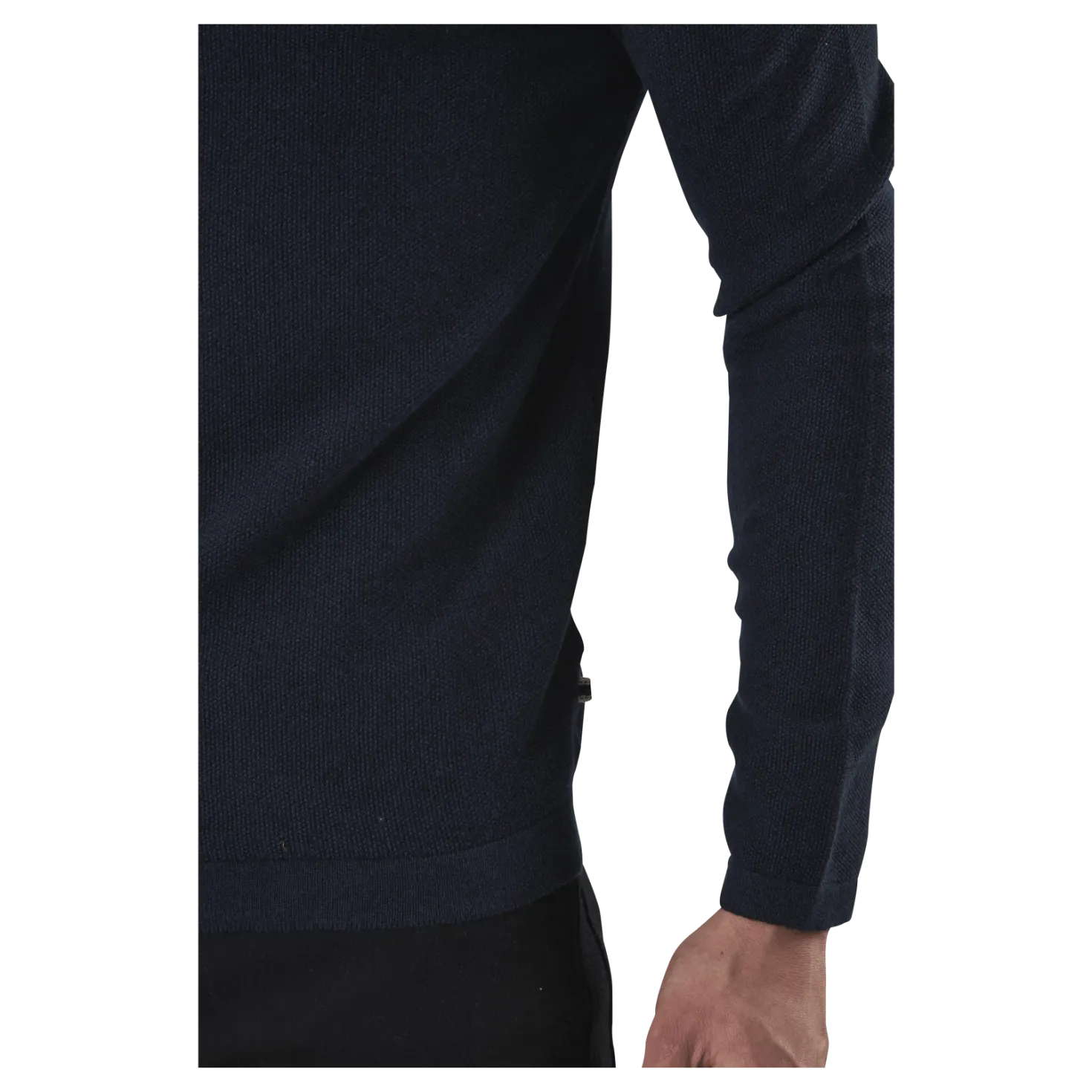 Rob Knit Crew Neck Blue