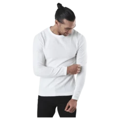 Rob Knit Crew Neck White
