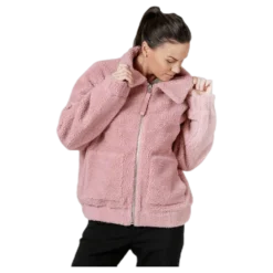 Rome Pile Jacket Pink