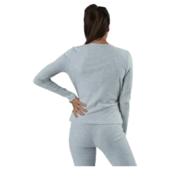 Rosa Wrap Top Lounge Bc Grey