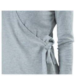 Rosa Wrap Top Lounge Bc Grey