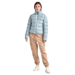 Rose Girls Puff Jacket Blue