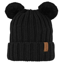 Roxtuna Pompom Hat Black
