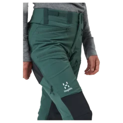 Rugged Standard Pant Women Fjell Green/true Black