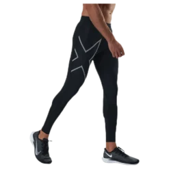 Run Dash Compr Tights Black/Silver