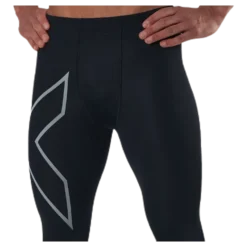 Run Dash Compr Tights Black/Silver