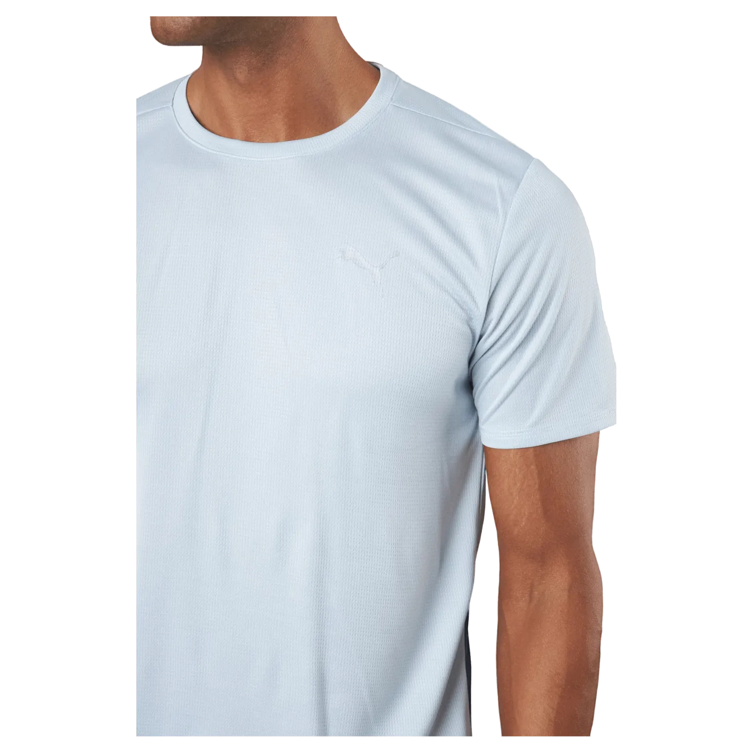 Run Favorite Ss Tee Platinum Grey-sky Evening