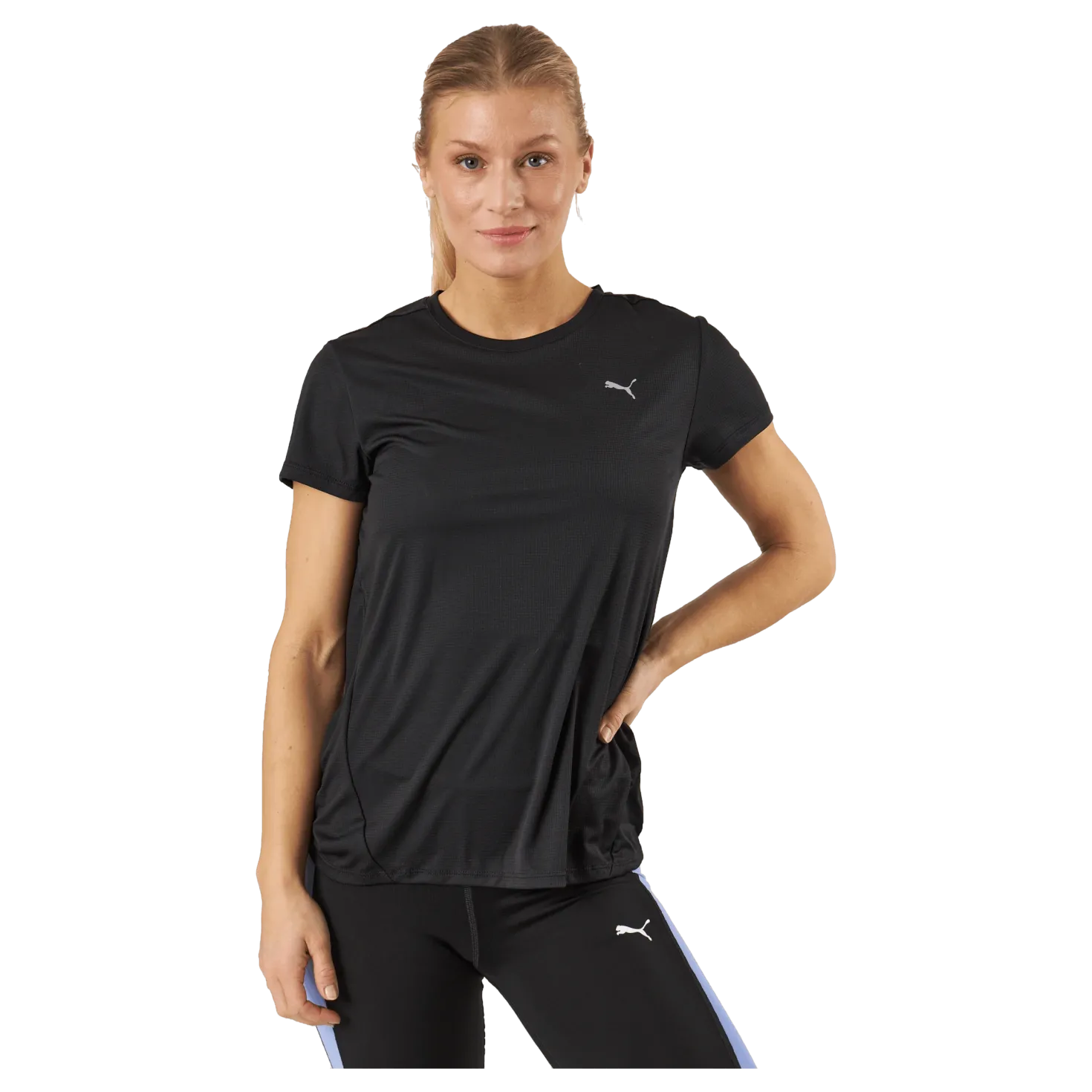 Run Favorite Ss Tee W Puma Black