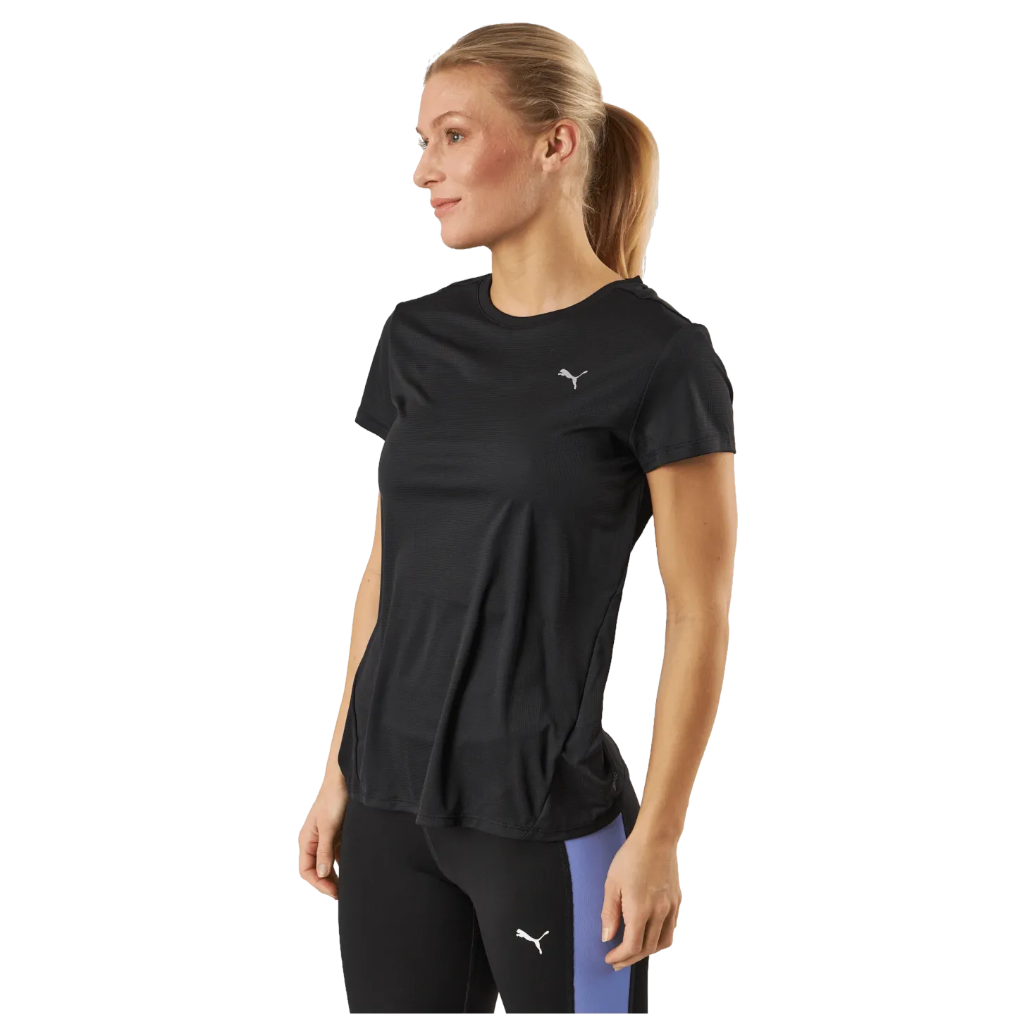 Run Favorite Ss Tee W Puma Black