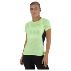 Run Lite Laser Cat SS Tee Yellow