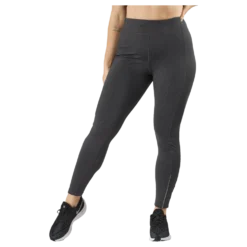 Run Reflective Tights Black/grey/silver