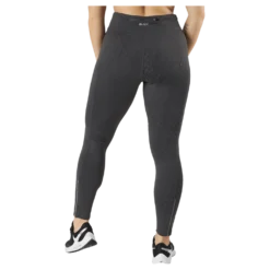 Run Reflective Tights Black/grey/silver