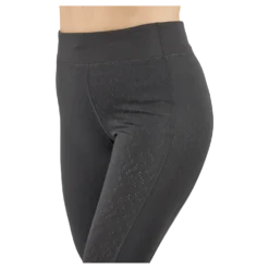 Run Reflective Tights Black/grey/silver