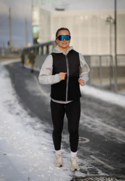 Run Slim Vest Jet Black