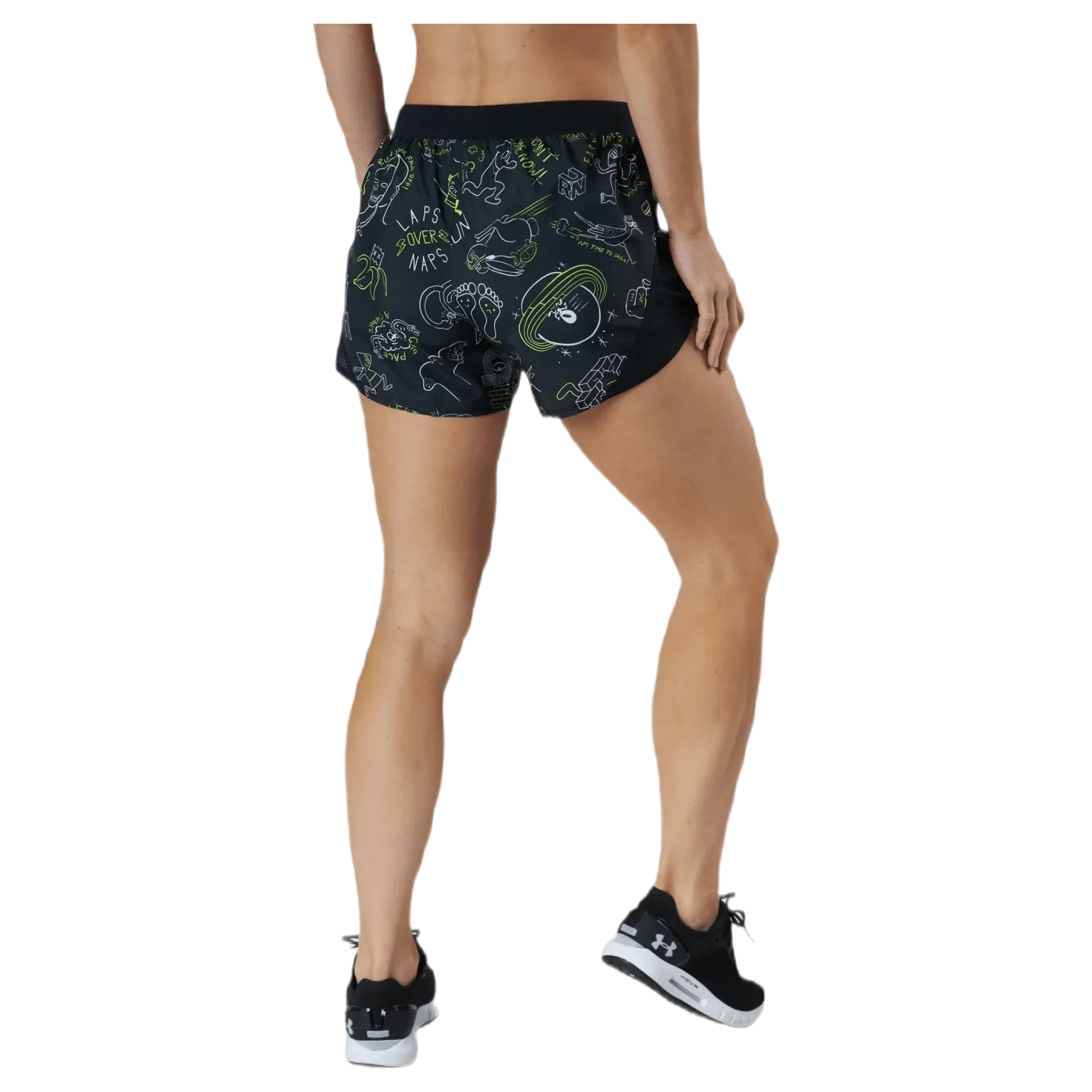Run Ur Face Off Short Black