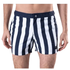 Saint Swim Shorts Blue/White