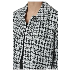 Sally Boucle Shacket Cc Otw White