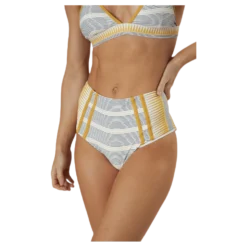 Salty Daze High Waisted Bottom Beige