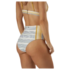 Salty Daze High Waisted Bottom Beige