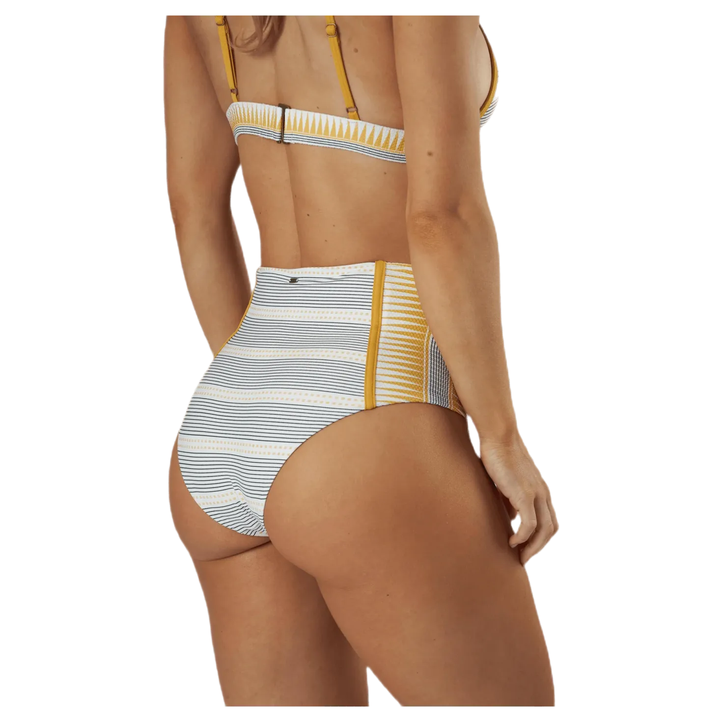 Salty Daze High Waisted Bottom Beige