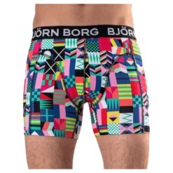 Sammy Geo Flag Shorts 3-pack Green/Black