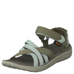 Sanborn Sandal Burnt Olive/seafoam