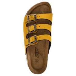 Santa Cork Sandals Gold